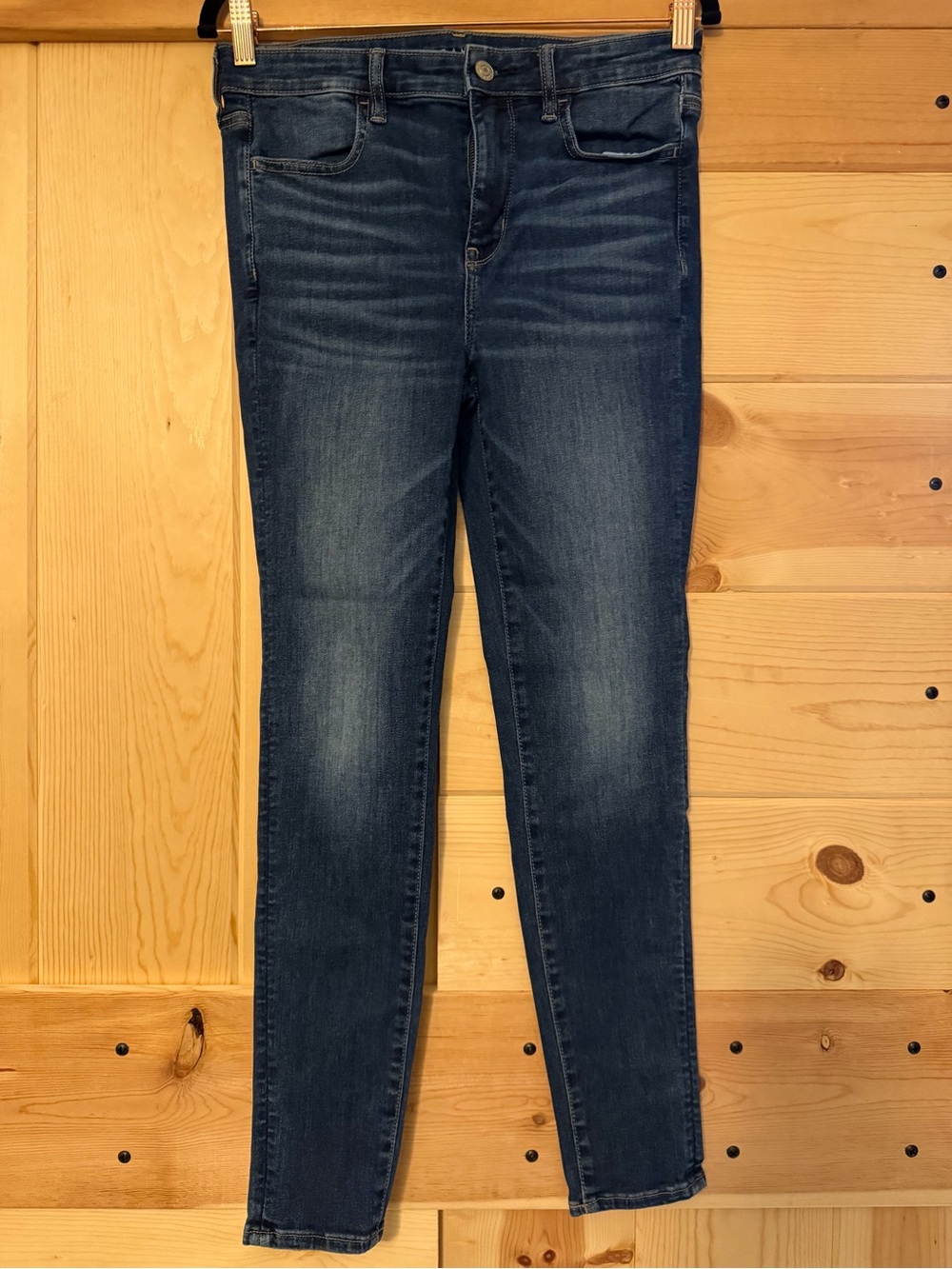 American Eagle Outfitters Medium Dark Blue Slim Jeans